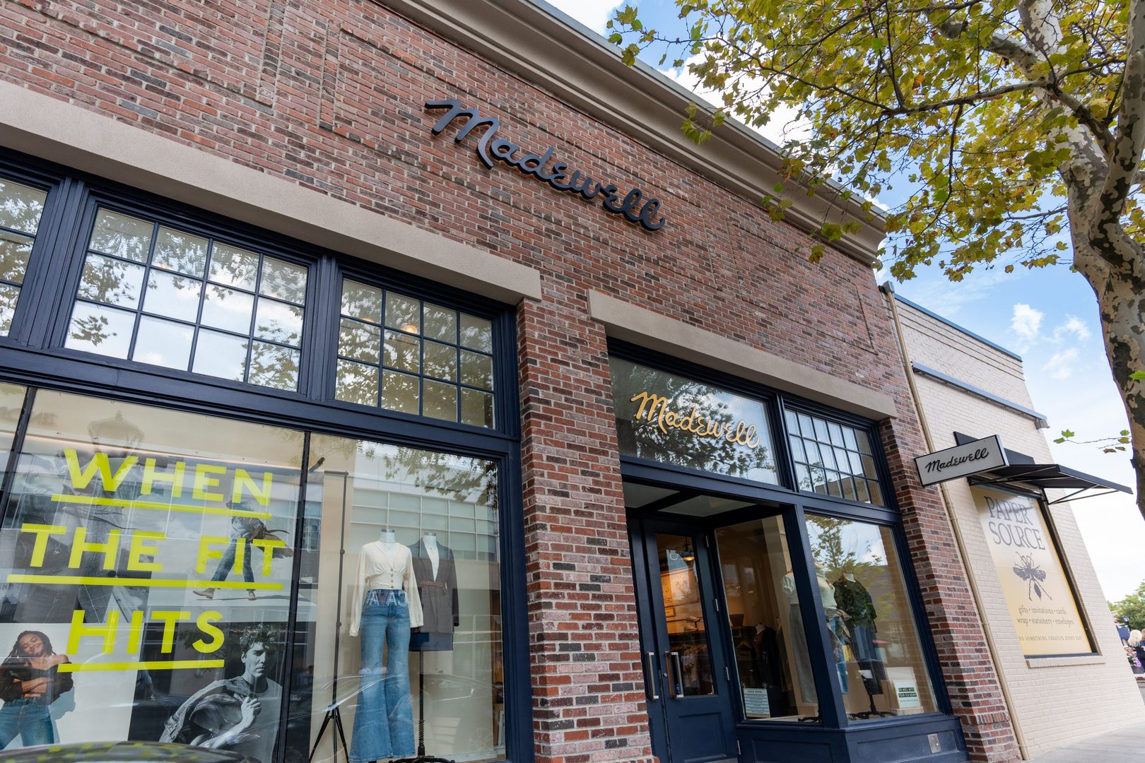 The Madewell community-driven clothing destination at Suburban Square